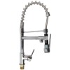 Modern Monobloc Kitchen Mixer Tap with Pull Out Spray