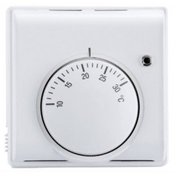 Mechanical Water UFH Thermostat with Central Knob  (Air Sensing Thermostat)