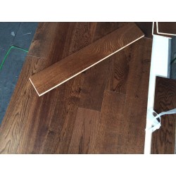 Walnut Stained Lacquered Engineered Wood Flooring