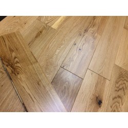 Brushed Oak Engineered Wood Flooring