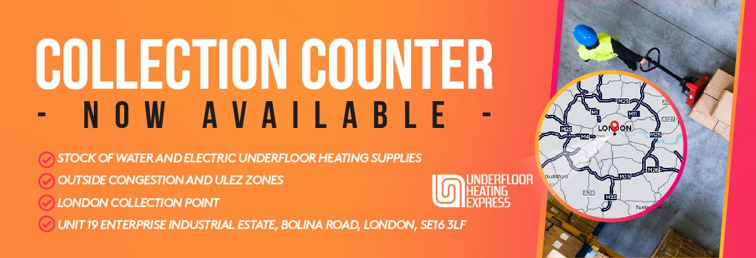 collect underfloor heating in london